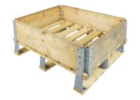 Nadstawka paletowa używana drewniana - 800x600mm - 4 zawiasy IPPC fumigowana