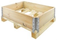 Nadstawka paletowa nowa drewniana - 800x600mm - 4 zawiasy IPPC fumigowana
