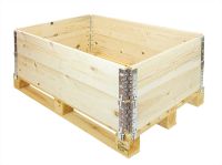 Nadstawka paletowa drewniana Nowa 2 deskowa 1200x800mm IPPC 4 zawiasy