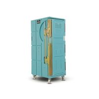 Kontener chłodniczy 800x600x1670mm izotermiczny - 370 litrów