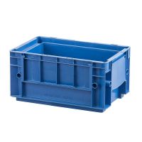 Pojemnik RL-KLT 3147 o wymiarach 297x198x147,5mm, niebieski, PP, wzmacniany