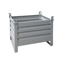 Skrzyniopaleta metalowa 800x600x600mm - do sztaplowania