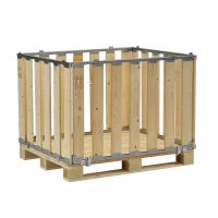 Ażurowa nadstawka paletowa MPBOX Euro - 1200x800x700mm