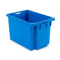 Plastikowy pojemnik obrotowy 600x400x400mm pełne dno i ściany boczne