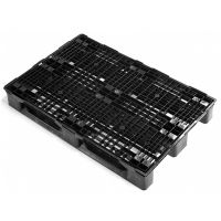 Paleta plastikowa ramowa 1200x800x155mm - ażurowa do regałów