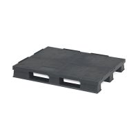 Paleta plastikowa wzmocniona 1200x1000x150mm, pełny blat bez rantów