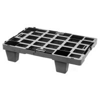 Wystawowa paleta plastikowa 600x400x140mm - gniazdowa