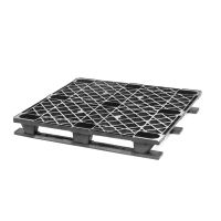 Eksportowa paleta plastikowa 1200x1000x145mm - 3 płozy