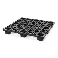 Ciężk Paleta plastikowa kontenerowa1200x1000x160mm - otwarty pokład