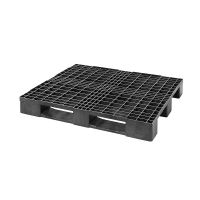 Ażurowa paleta plastikowa do regałów 1200x1000x150mm - z rantami