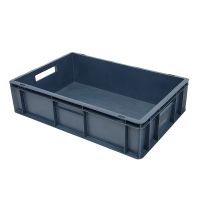 Plastikowy pojemnik Euronorm 600x400x150mm sztaplowany