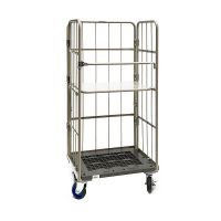 Wózek siatkowy Prestar Worktainer  800x600x1700mm plastikowa podstawa