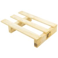 Wystawowa paleta jednorazowa 600x400x107mm - drewniana 2 drożna, IPPC, fumigowana