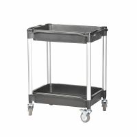 Wózek piętrowy Matador  M Tana-608E, czarny - z ramą aluminiową