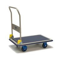 Wózek platformowy składany Prestar 740x480mm nośność 150 kg - super cichy