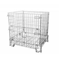 Kontener siatkowy składany 1200x1000x1200mm kosz druciany