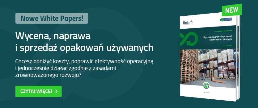 Wycena, naprawa i sprzedaż opakowań używanych